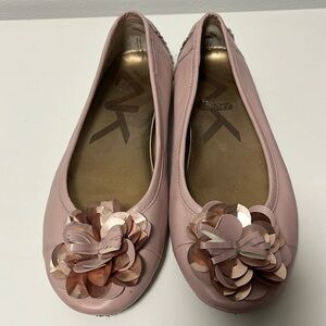 Anne Klein pink ballet flats